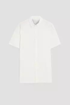 Рубашка из смесового льна ONIA, слоновая кость