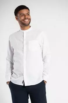 Рубашка из смесового льна с длинными рукавами Tokyo Laundry, белый