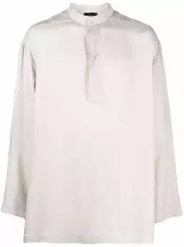 Рубашка из смесового шелка Fear Of God, нейтральный