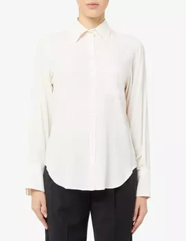 Рубашка из смесового шелка SEVENTY, белый