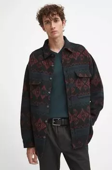 Рубашка из смесовой шерсти Medicine, мультиколор