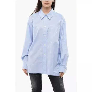 Рубашка из светло-голубого хлопка Kenzo, Light Blue