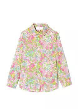 Рубашка из ткани liberty для мальчика Jacadi Paris