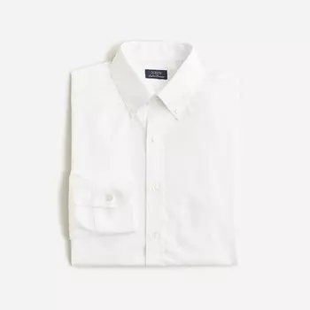 Рубашка из тонкого хлопка премиум-класса Ludlow с воротником на пуговицах J.Crew, белый