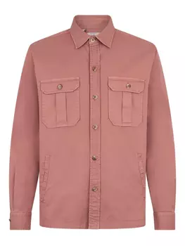 Рубашка из твила Boglioli, розовый