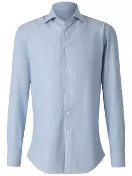 Рубашка из твила Fray, синий