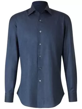 Рубашка из твила Fray, синий