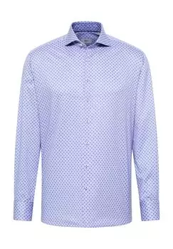 Рубашка из твила MODERN FIT ETERNA, бежевый