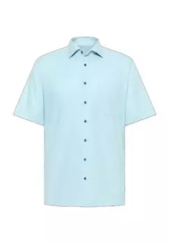 Рубашка из твила MODERN FIT ETERNA, мята
