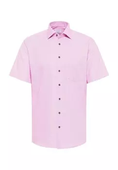 Рубашка из твила MODERN FIT ETERNA, розовый