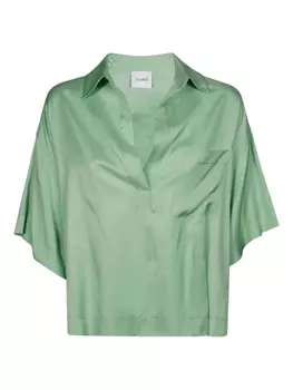 Рубашка из твила Nude, зеленый