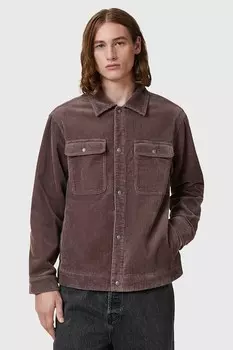 Рубашка из вельвета CASTLEFORD Allsaints, коричневый