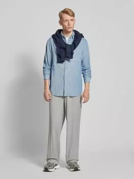 Рубашка из вельвета классического кроя с воротником на пуговицах Tommy Jeans