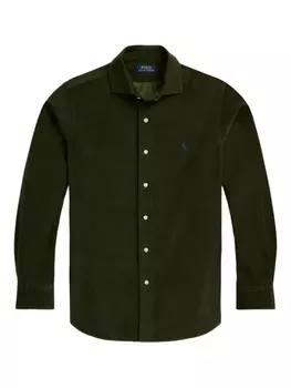 Рубашка из вельвета на пуговицах Polo Ralph Lauren, зеленый
