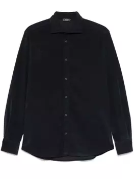 Рубашка из вельвета Peserico, синий