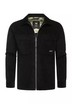 Рубашка из вельвета с длинными рукавами Ragwear, черный