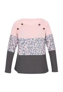 Рубашка IZIA Everyday Fashion, пастельный розовый