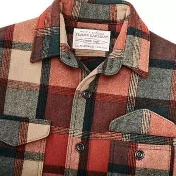 Рубашка Jac мужская Filson, цвет Amber/Spruce