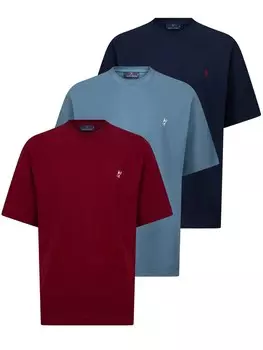 Рубашка Jacey Quinn, цвет Blue/Dark blue/Bordeaux