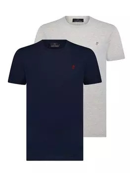 Рубашка Jacey Quinn, цвет Light grey/Black