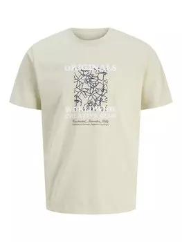 Рубашка JACK & JONES, экрю