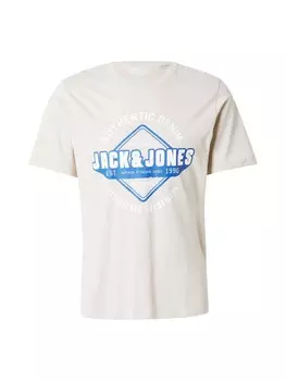 Рубашка JACK & JONES, экрю