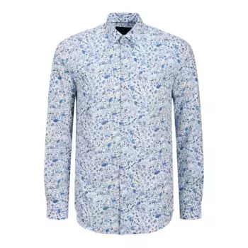 Рубашка Jack & Jones Barnes Print Dobby, синий