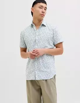 Рубашка Jack & Jones белого цвета
