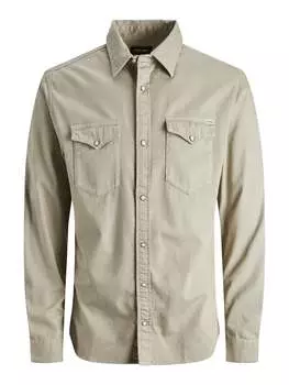 Рубашка Jack & Jones, бежевый
