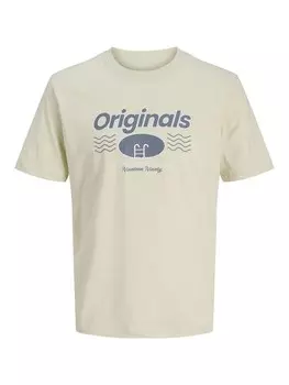 Рубашка JACK & JONES, бежевый