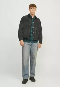 Рубашка Jack & Jones, бирюзовый