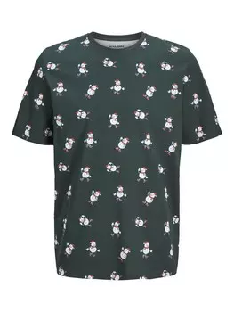 Рубашка JACK & JONES, бирюзовый