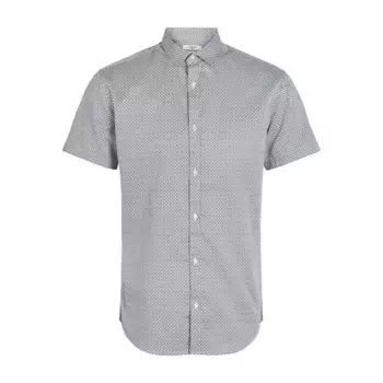 Рубашка Jack & Jones Blacardiff Print Plus Size, серый