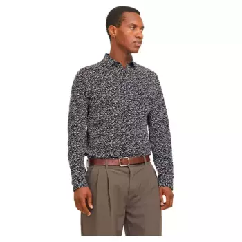 Рубашка Jack & Jones Blackpool Print, серый