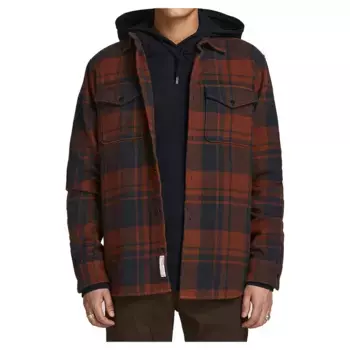 Рубашка Jack & Jones Blulumber Overshirt Cpo, красный