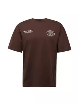 Рубашка JACK & JONES BRADLEY, темно-коричневый