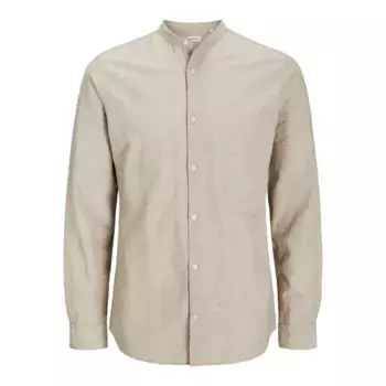Рубашка Jack & Jones Breeze Band SN Plus, бежевый