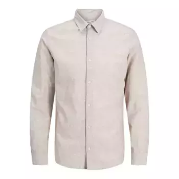 Рубашка Jack & Jones Breeze SN Plus, бежевый