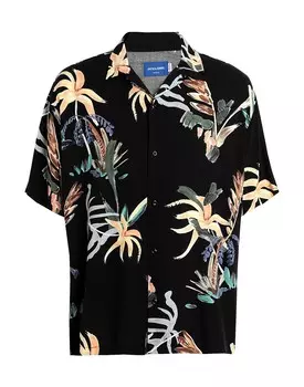 Рубашка Jack & Jones, черный
