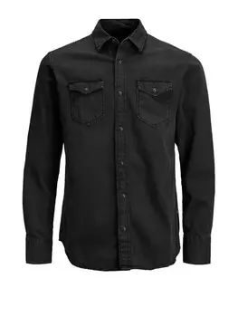 Рубашка Jack & Jones, черный