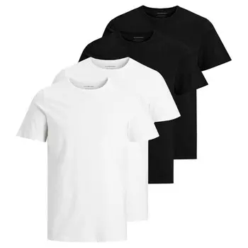 Рубашка JACK & JONES, черный/белый