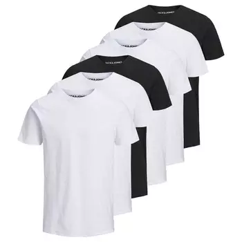 Рубашка JACK & JONES, черный/белый