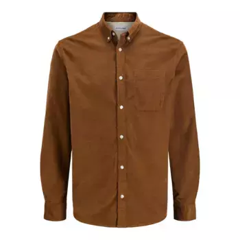 Рубашка Jack & Jones Classic Cord, коричневый
