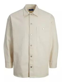 Рубашка JACK & JONES Comfort fit Button Up, кремовый