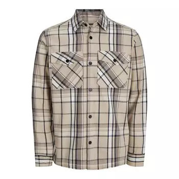 Рубашка Jack & Jones Croy Spring Check, бежевый