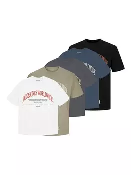 Рубашка JACK & JONES, цвет Sapphire/Dark grey/Khaki/Black/White
