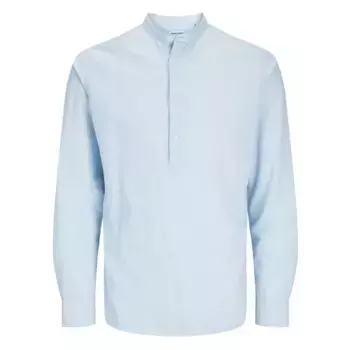 Рубашка Jack & Jones Ebreeze Half Placket, синий