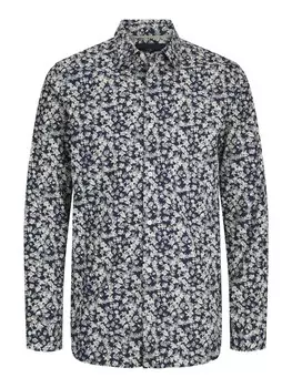 Рубашка Jack & Jones Hemd 'Leeds', светло-серый