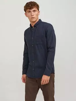 Рубашка Jack & Jones Hemd - Slim fit -, темно-синий