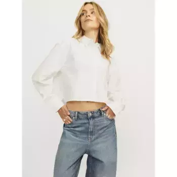 Рубашка Jack & Jones Jamie Short Poplin JJXX, белый